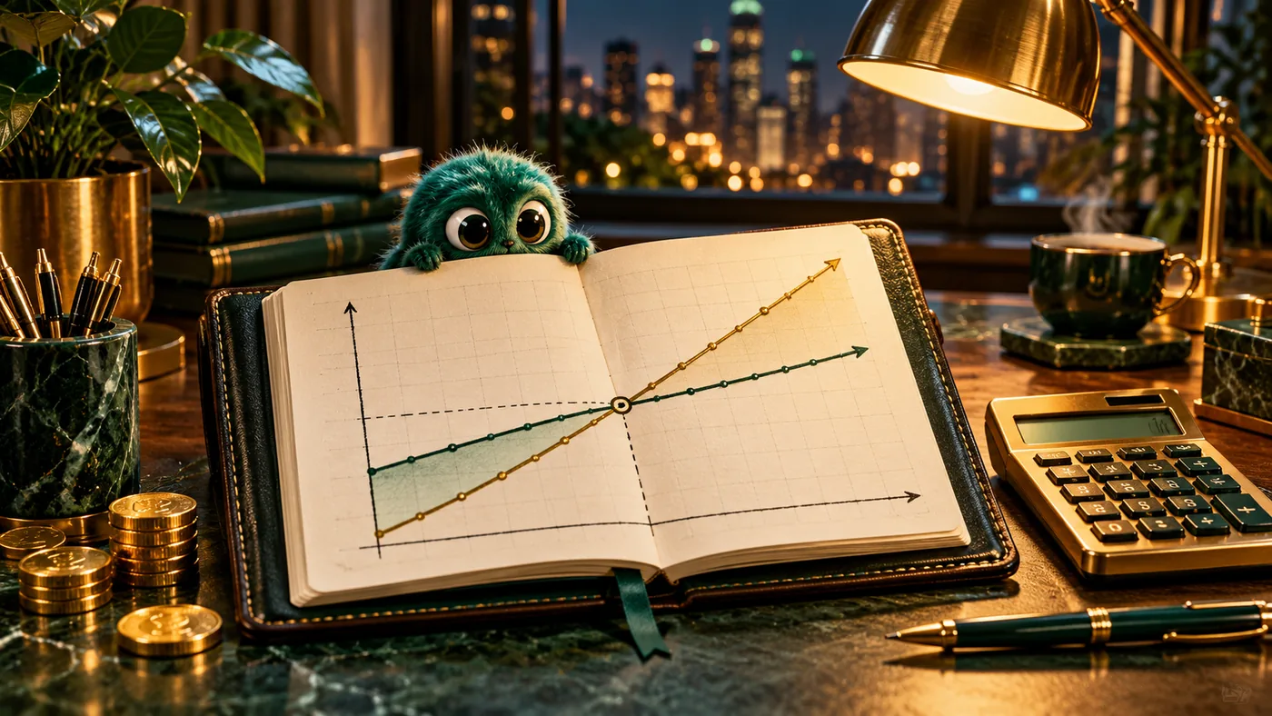 How to Answer What Is Your Greatest Weakness illustrated in the CREATEFOR.YOU emerald-and-gold monster style