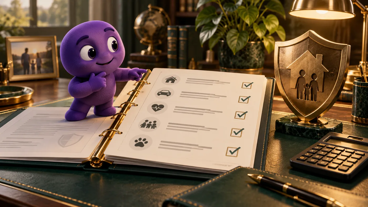 Insurance Coverage Record: List Existing Policies and Questions